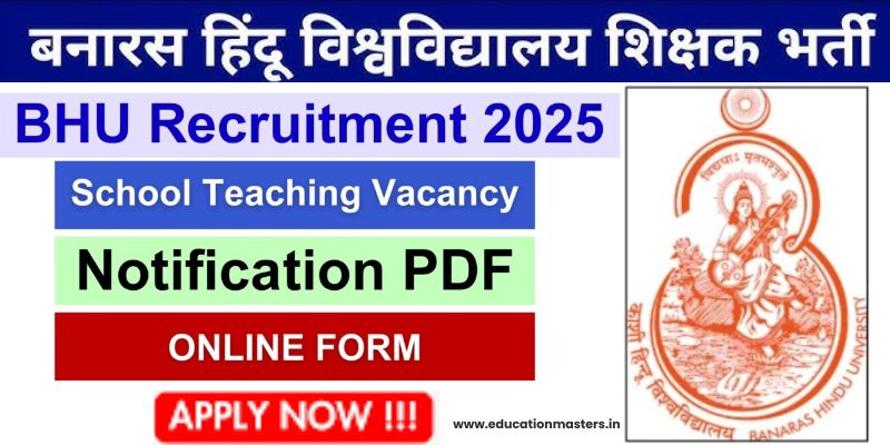 BHU Teaching Vacancy 2025